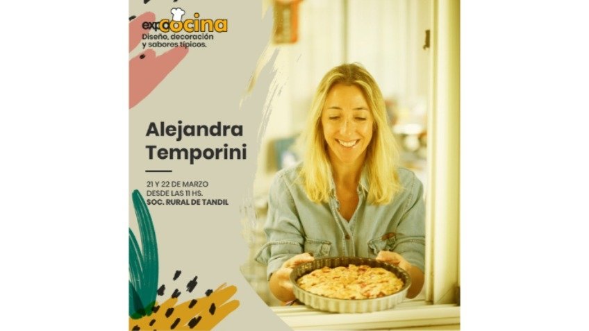 En marzo, Expococina llega a la Sociedad Rural